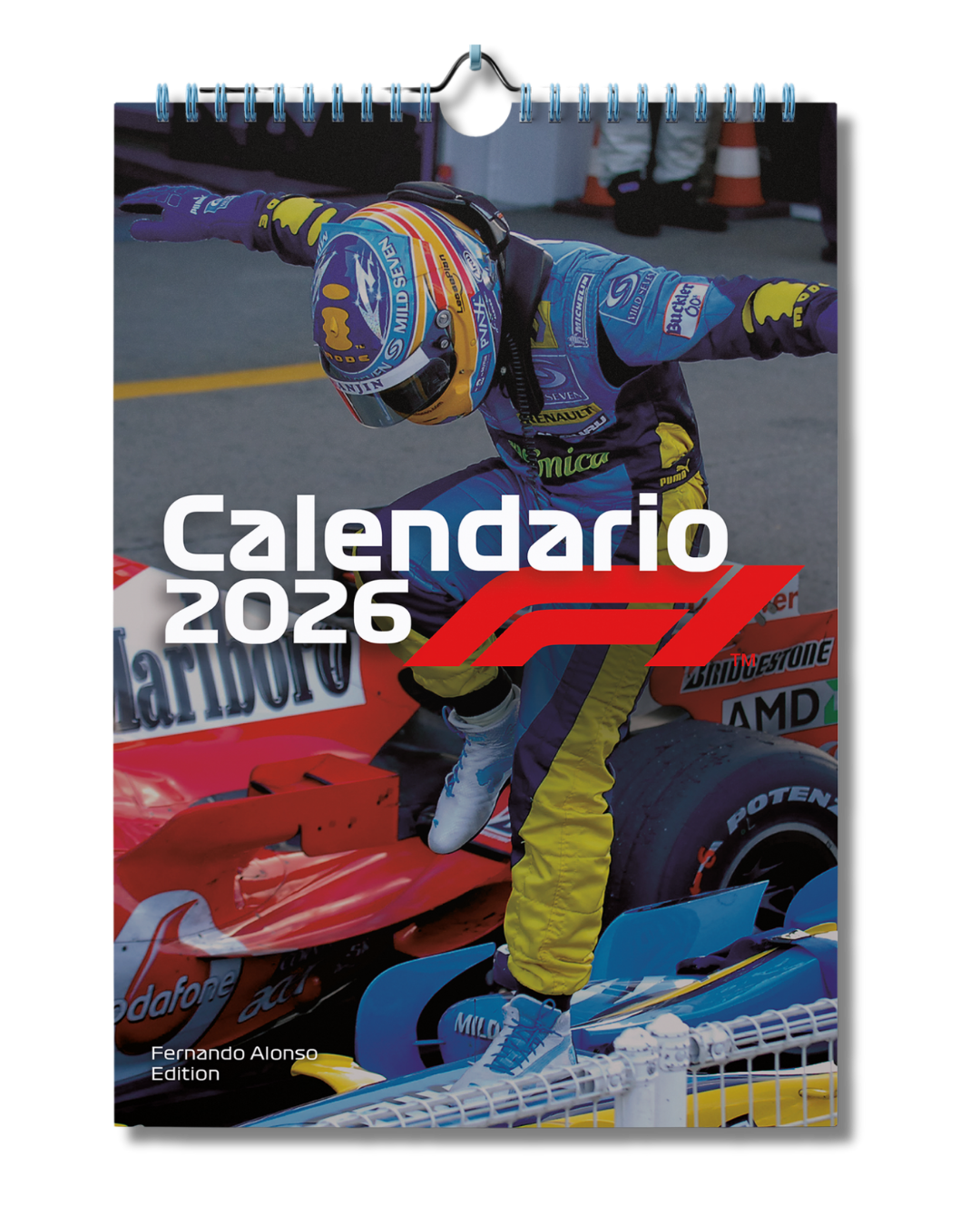 Calendario F1 2026 - Fernando Alonso Edition PDF Descargable